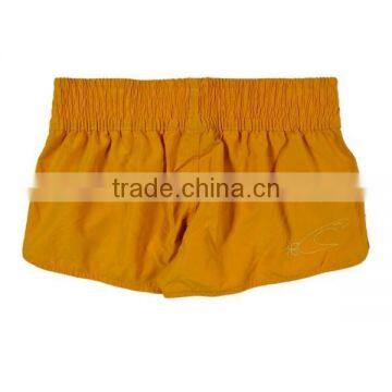 Cheap Price Solid Color Women Boardshorts/beach Shorts With Embridery