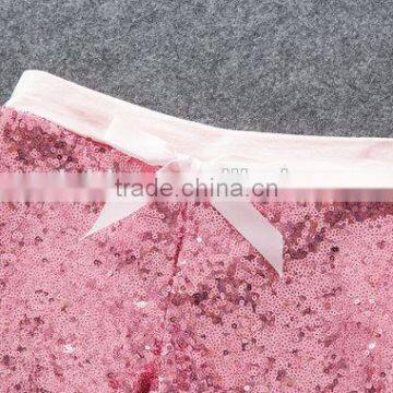 2017 New Style Baby Sequin Shorts Pink Sequin Baby Shorts Wholesale photo-3