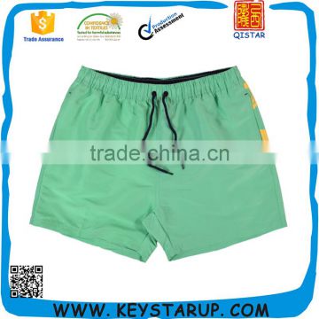 Microfiber Brushed Polyester Fabric Blank Board Shorts Wholesale Plastisol Print