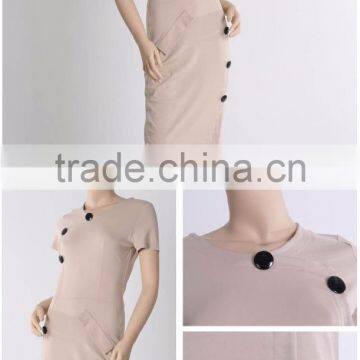 Chinese Clothing Manufacturer Summer Dress/ Garment Factory Casual Knit Dress / Woman Apparel photo-4