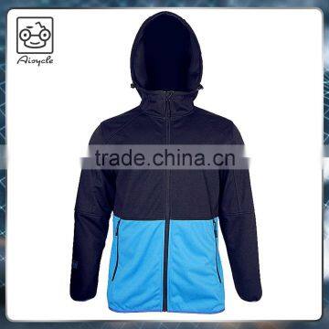 breathable waterproof man softshell jacket