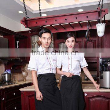 China Wholesales Factory Made White Restaurant Unfiorm Disigner Chef Uniform photo-5