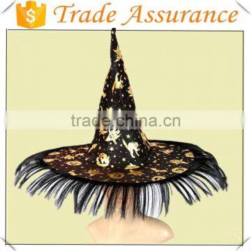 OEM Factory Halloween Witch Hat With Wig