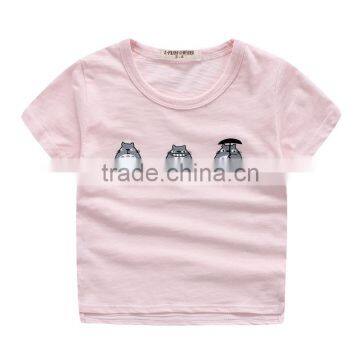Wholesale Summer Cotton Short Sleeves Boys Kids Round Neck T-shirt photo-4