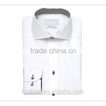 White color cotton formal bamboo dress man shirt
