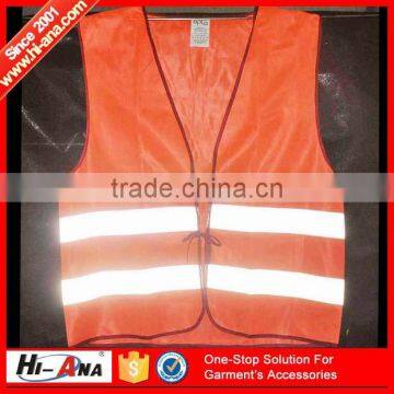 hi-ana reflective2 15 years factory experience Good Price safety reflective red jacket