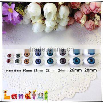 15mm BJD Doll Plastic Eyes Oval Craft Animal Toys Acrylic Eyes photo-5