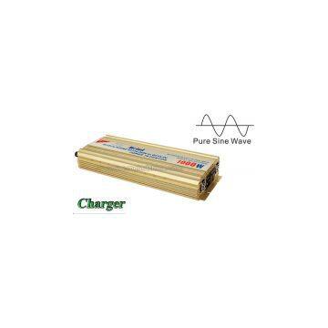 High Quality Pure Sine Wave Built-In Charger DC to AC Continuous 1000W Peak 2000 Watt Power Inverter