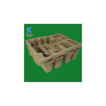 Shockproof & protective molded pulp container packaging box