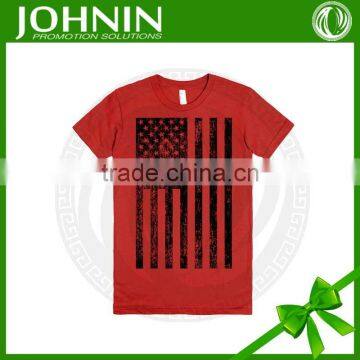 2017 Supply By Factory Directly Custom Logo Printed Flag T-shirt