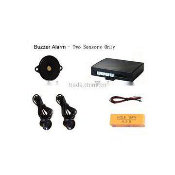 Car Parking Reverse Backup Radar 2 Sensors System With Buzzer Warning photo-3
