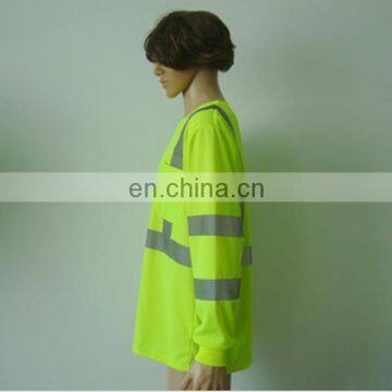 Long sleeve security shirt safety clothing