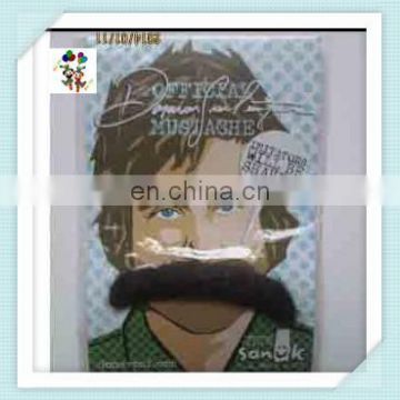 Party Tash Stylish Adaptable Funny Large Brown Fake Mustache HPC-0340