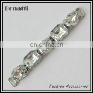 hot sale ladies shoe buckles with crystal