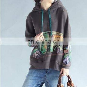Fashion Hooded Sweater Winter Women Casual Short Sweatshirt Pullover Hoodies photo-3