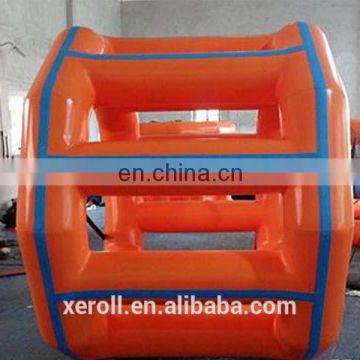 Newest water children playing inflatable roller wheel