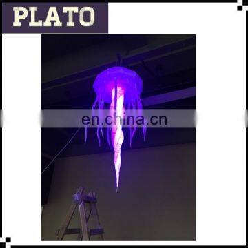 LED light event decoration hanging inflatable jellyfish scaleph for sale