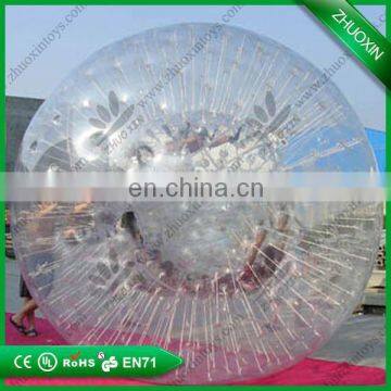 Sturdy and durable pvc small zorb ball