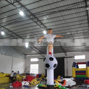 Cheap High Quality Advertising Inflatable Football Air Dancer,inflatable Soccer Sky Guy photo-3