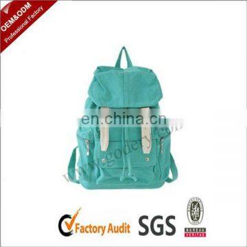 Fashion Blue rucksack canvas backpacks