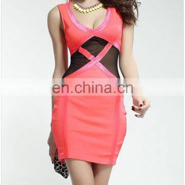 cross back comfortable dress,sexy bodyon dress