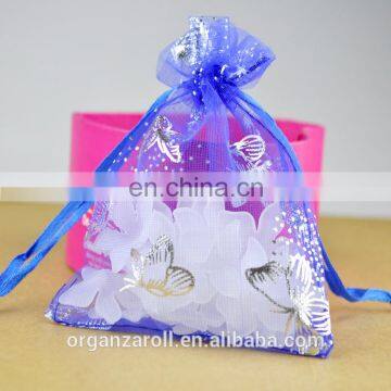 manufacture wholesale printed butterfly organza bags