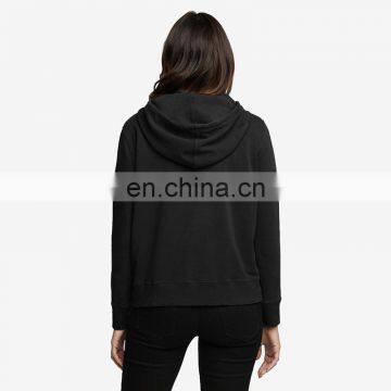 Custom Made Quality 100% Cotton Plain Sports Blank Women Hoodies Wholesale photo-5