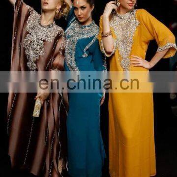 Wholesale Fashion High Quality Islamic Arabic Muslim Women's Clothing Abaya Kaftan