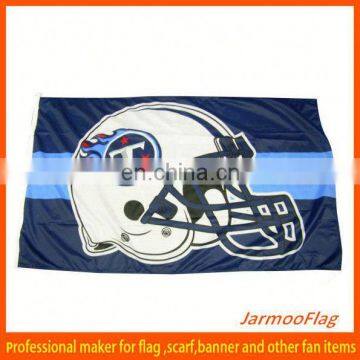 polyester rectangular company flag banner