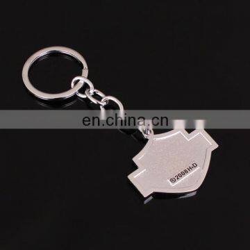 Custom Logo Zinc Alloy Keychain With Stamp Back photo-3