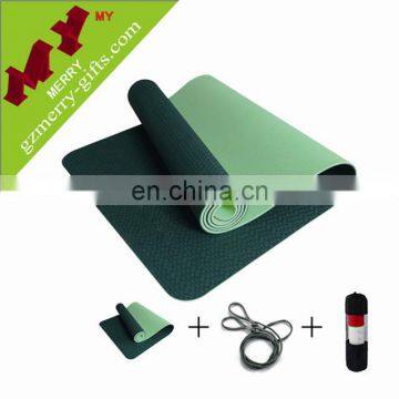 Factory directly supply organic tpe yoga mat / wholesale yoga mat