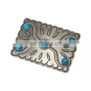 2014 popular handmade metal belt buckles for women