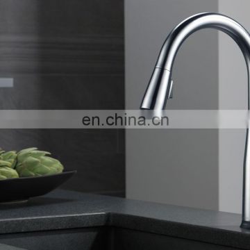 Best price faucet kitchen with pull out spray in China