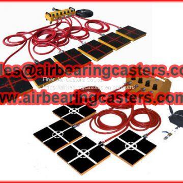 Air rigging systems with four or six air modular