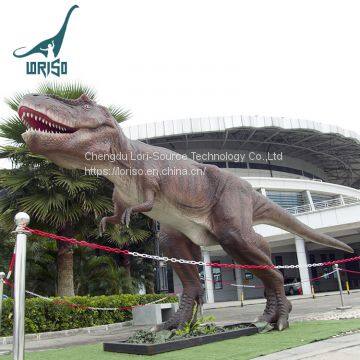 LORISO2036Theme park high simulation custom animatronic t-rex with robotic