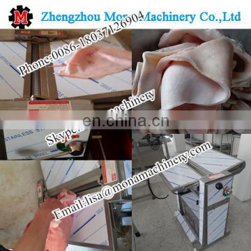 Factory Made High Quality Automatic pork peeling machine Pork Skin Removal Machine for Pig Meat