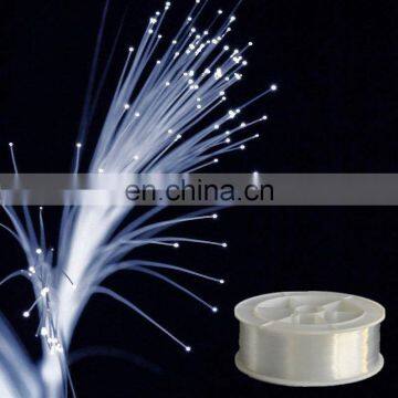 plastic optical fiber cable (POF) end glow light for led decorate like star PMMA