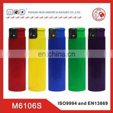 plastic butane gas lighter with certificate for Europe-lighter manufacture china