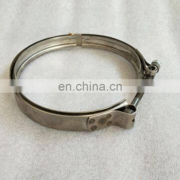 Construction Machinery Marine Engine Parts CCEC Exhaust Outlet Connection V Band Clamp 201989 for LT10 KTA19 KTA38 KTA50 QSK19 photo-3