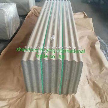 Cheap Price Corrugated Ppgi Steel/metal/iron Roofing Sheet in Ral Color Gold Supplier photo-2