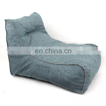 Customized Luxury Pouffe Lazy Sofa Indoor Bedroom Furniture Comfortable Bean Bag Foot Rest Stool