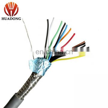 12 core cable pvc jacket signal copper servo motor power multicore wire flexible control cable