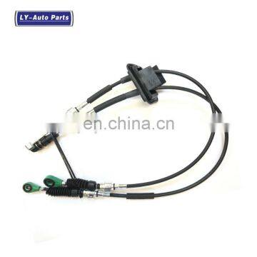 Replacement Manual Gearbox Gear Selector Linkage Shift Exchange Cable Set OEM 555223138 55245287 For Fiat 500 1.2 2007