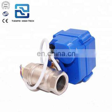Dn8 Dn10 Electric Valve CWX-15N CR01 CR02 CR03 CR04 CR05 Brass Ss304 Upvc 220v Electric Water Valve photo-3