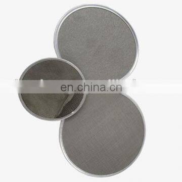 Porous 304 316L 0.2 1 5 10 20 100 Micron Sintered Stainless Steel Wire Mesh Filter Disc photo-2