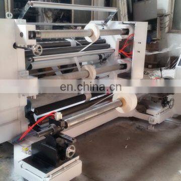 LFQ Vertical Type Automatic Paper Plastic Film PVC PET BOPP Slitting and Rewinding Machine With Flat and Disc Knife photo-5