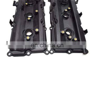 Free Shipping! Front Left Right Engine Valve Covers Spark Plug Seals & Gaskets For Nissan 350Z