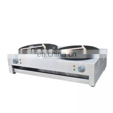 Commercial Electric Crepe Cake Machine Restaurant Double Crepe Maker Wholesale Price