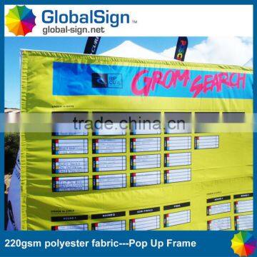 Shanghai GlobalSign advertising or promotional custom polyester banner