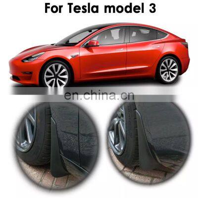 Car Fender For Tesla Model 3 2016 2017 2018 2019 Mudflaps Splash Guards Flap Mudguards Car Fender photo-2
